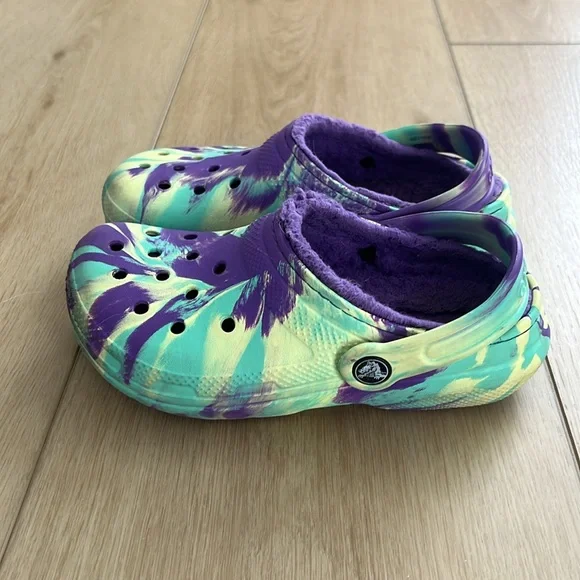 Crocs Child Classic Lined Graphic Clog - Picture 5 of 7